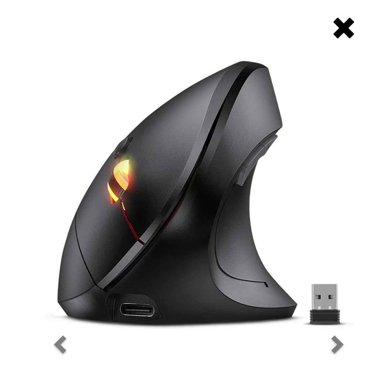 CYBERTEL - MOUSE DIAMOND 3 CYB M521 INALAMBRICO VERTICAL BLUETOOTH RECARGABLE CYBERTEL