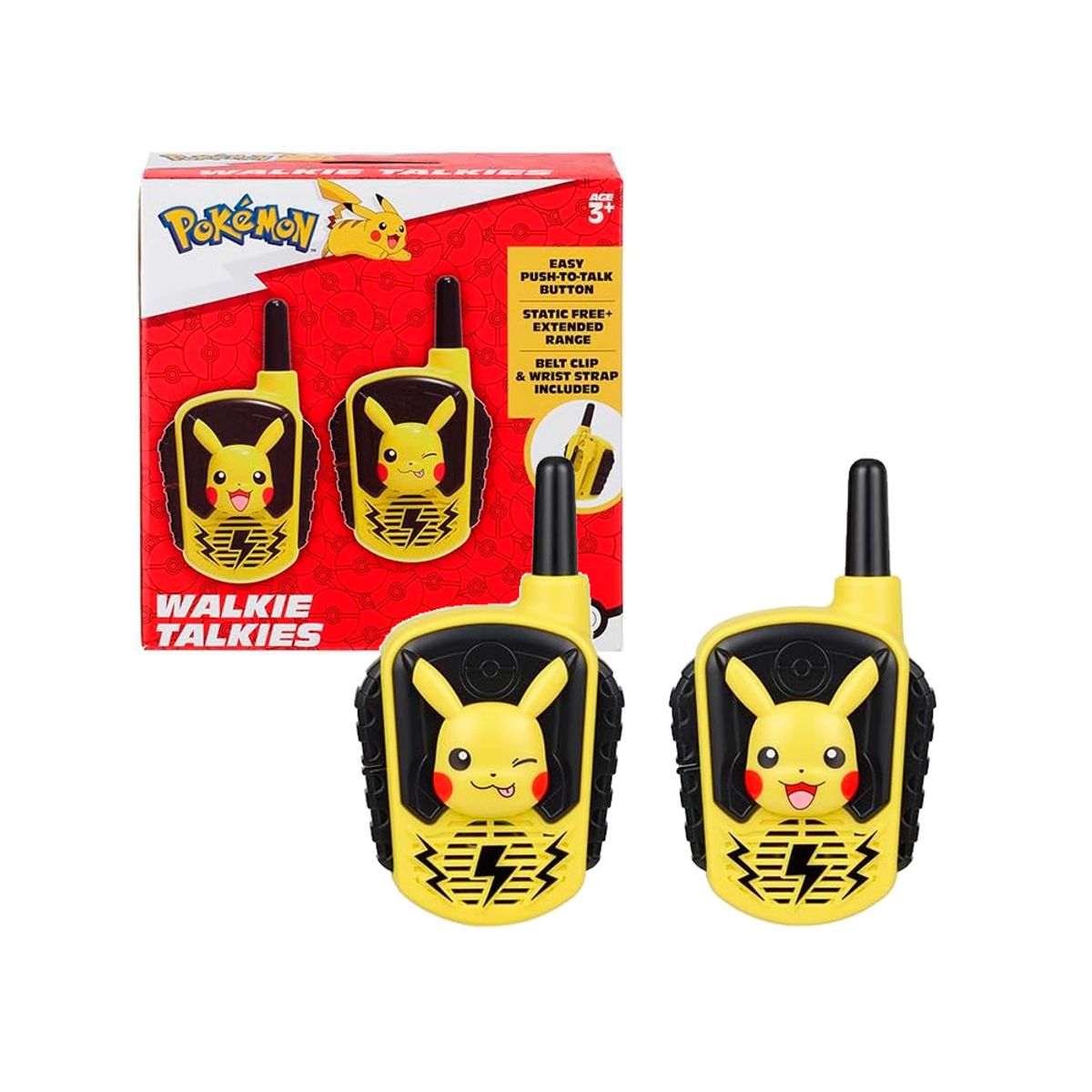 POKEMON - Pokemon eKids Walkie Talkies Set Pikachu