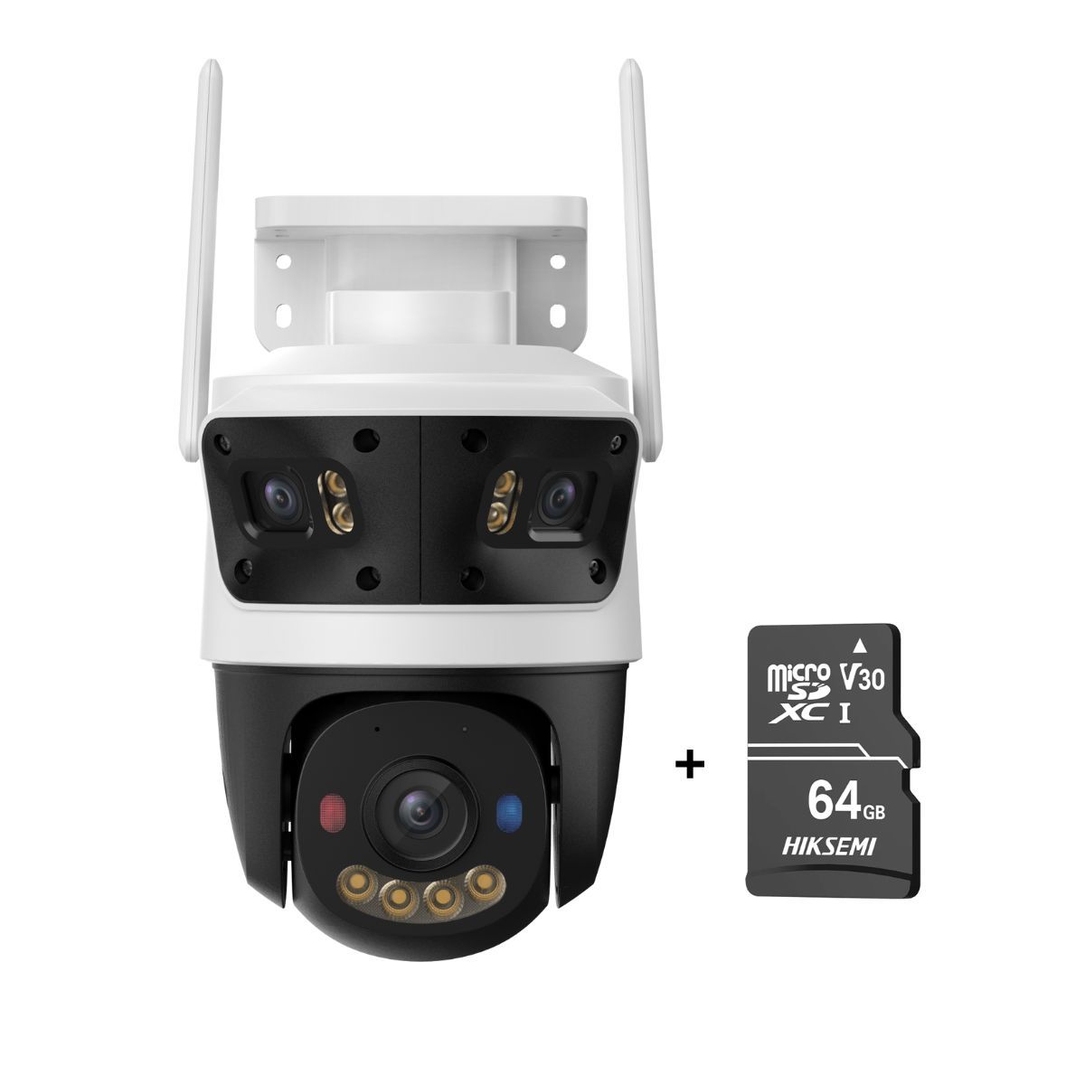 IMOU - Cámara de Seguridad IMOU Cruiser Triple 11MP + Micro SD 64GB Lente fijo y PT