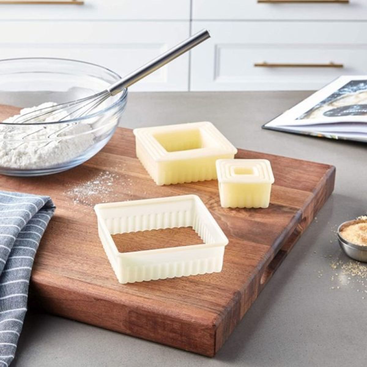 GENERICO - Set de 9 Cortadores para Galletas de Cuadrado Irregular – SILIKOMART