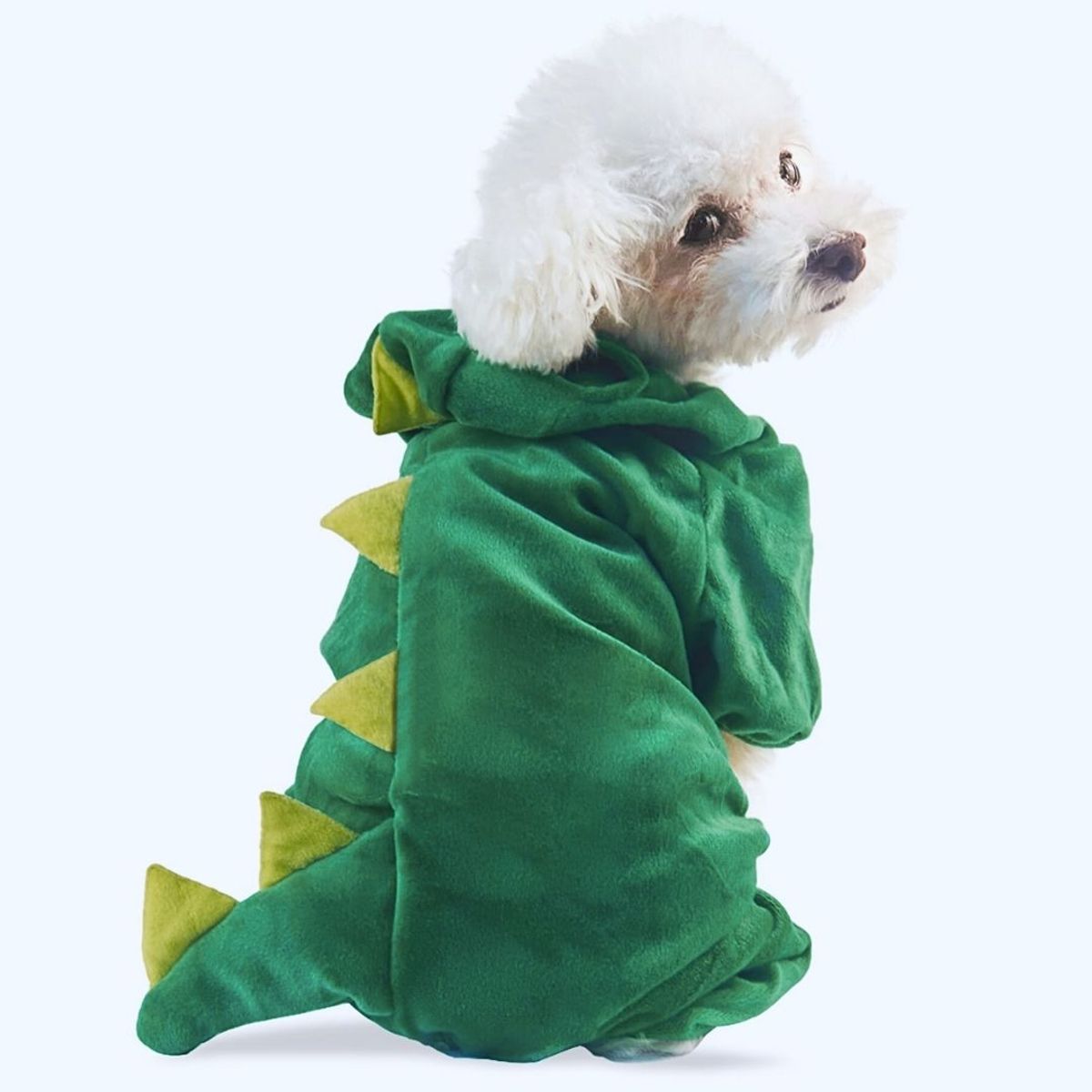 GENERICO - DISFRAZ Pijama de DINOSAURIO para Mascotas Talla 4