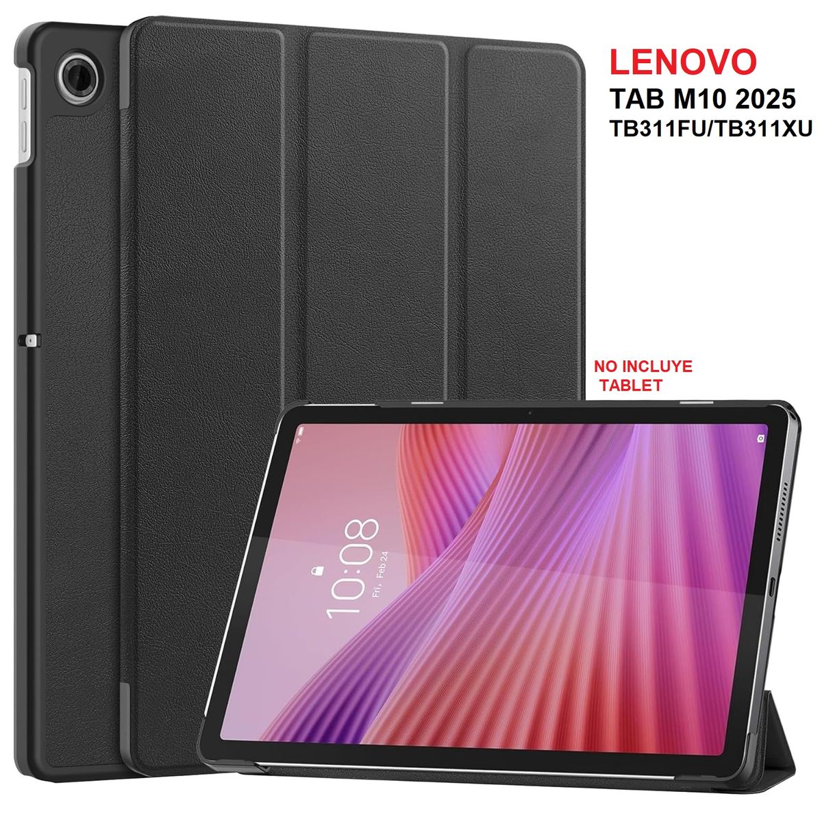 GENERICO - Funda Imantado para Lenovo Tab 10.1 2025 TB311FU TB311XU Smart Case