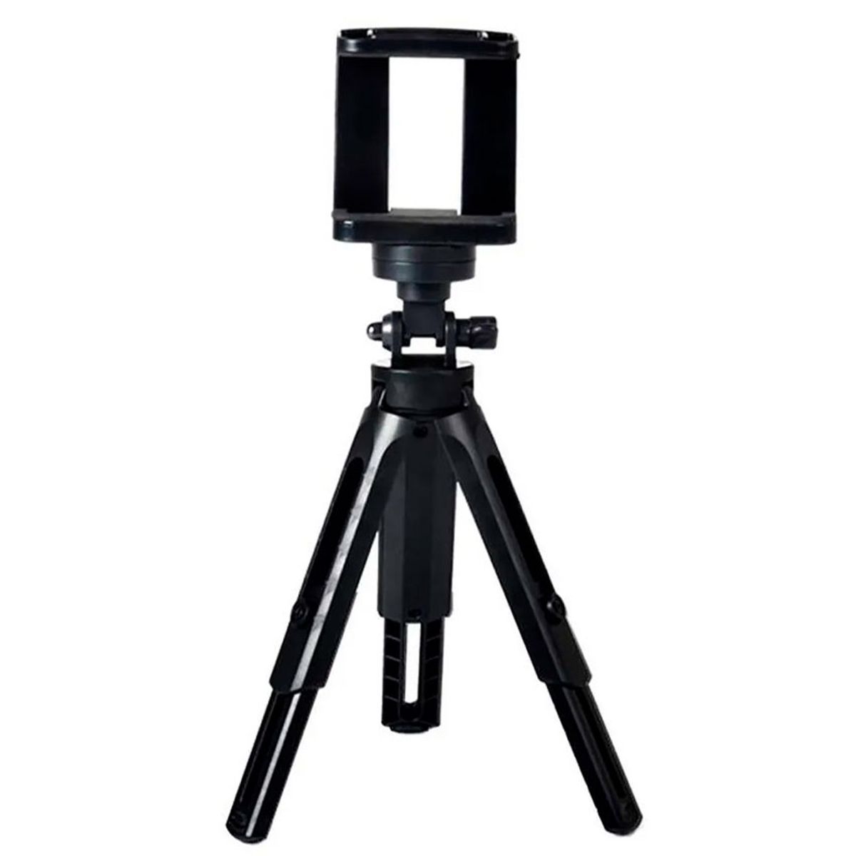 GENERICO - Mini Trípode Con Soporte Para Celular 360° - Negro