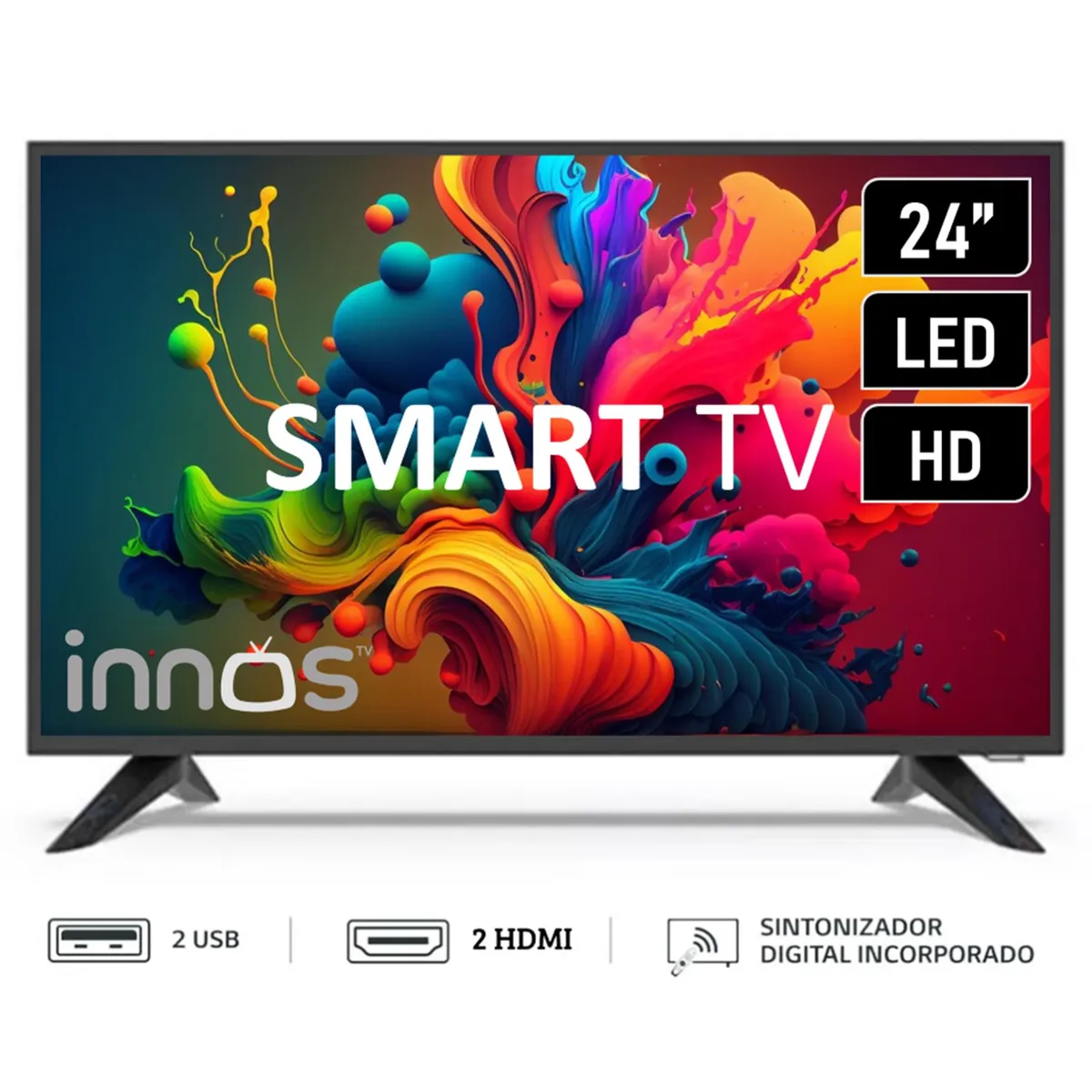 GENERICO - Televisor INNOS 24 LED HD Smart TV S2401KU