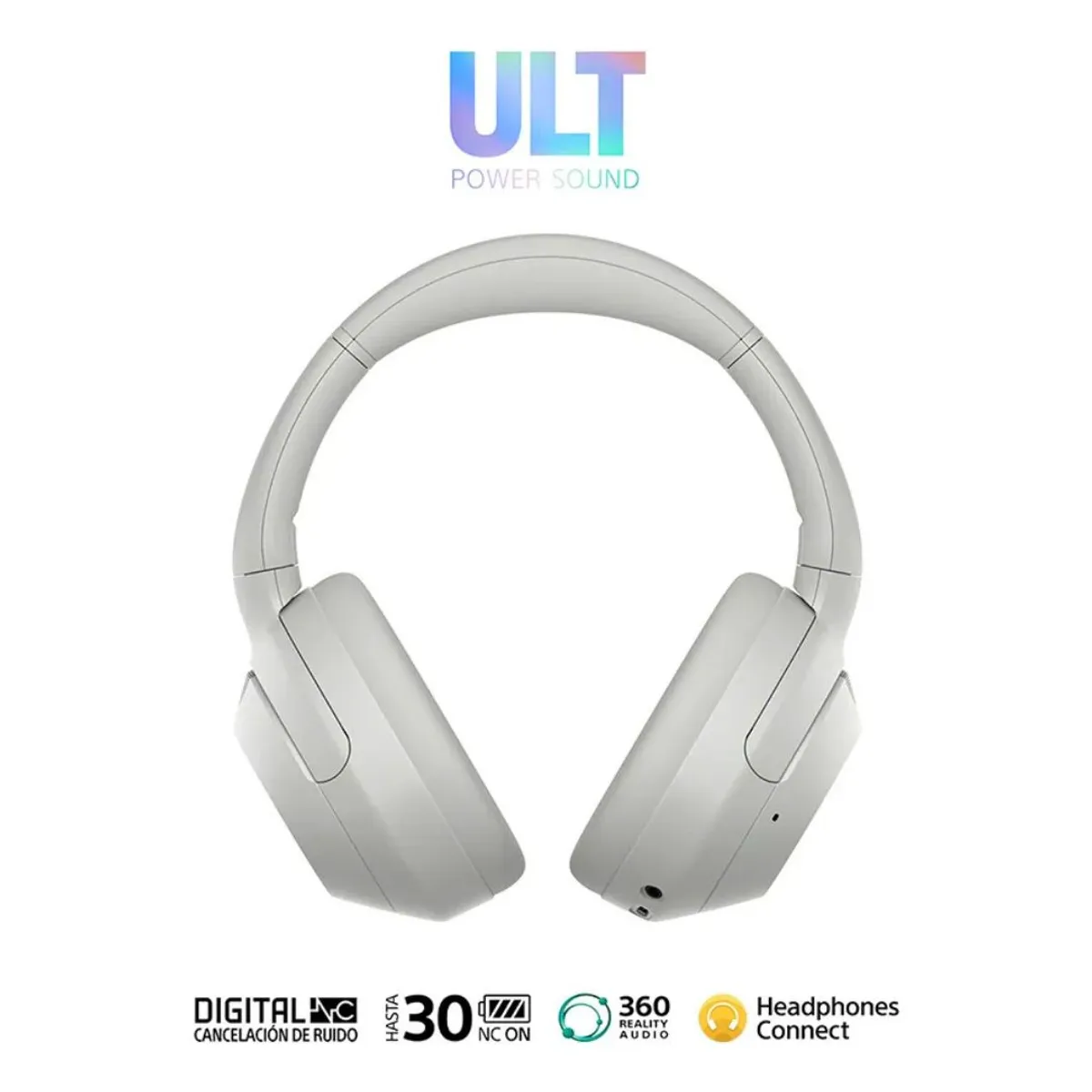 SONY - Sony Audífonos Inalámbricos Wh-ult900 Noise Cancelling Color Blanco