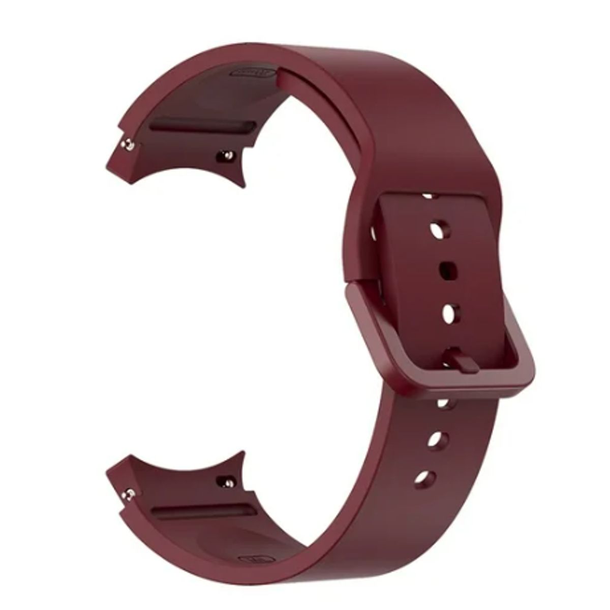 GENERICO - Correa de Silicon para Apple Watch 42mm - Vinotinto