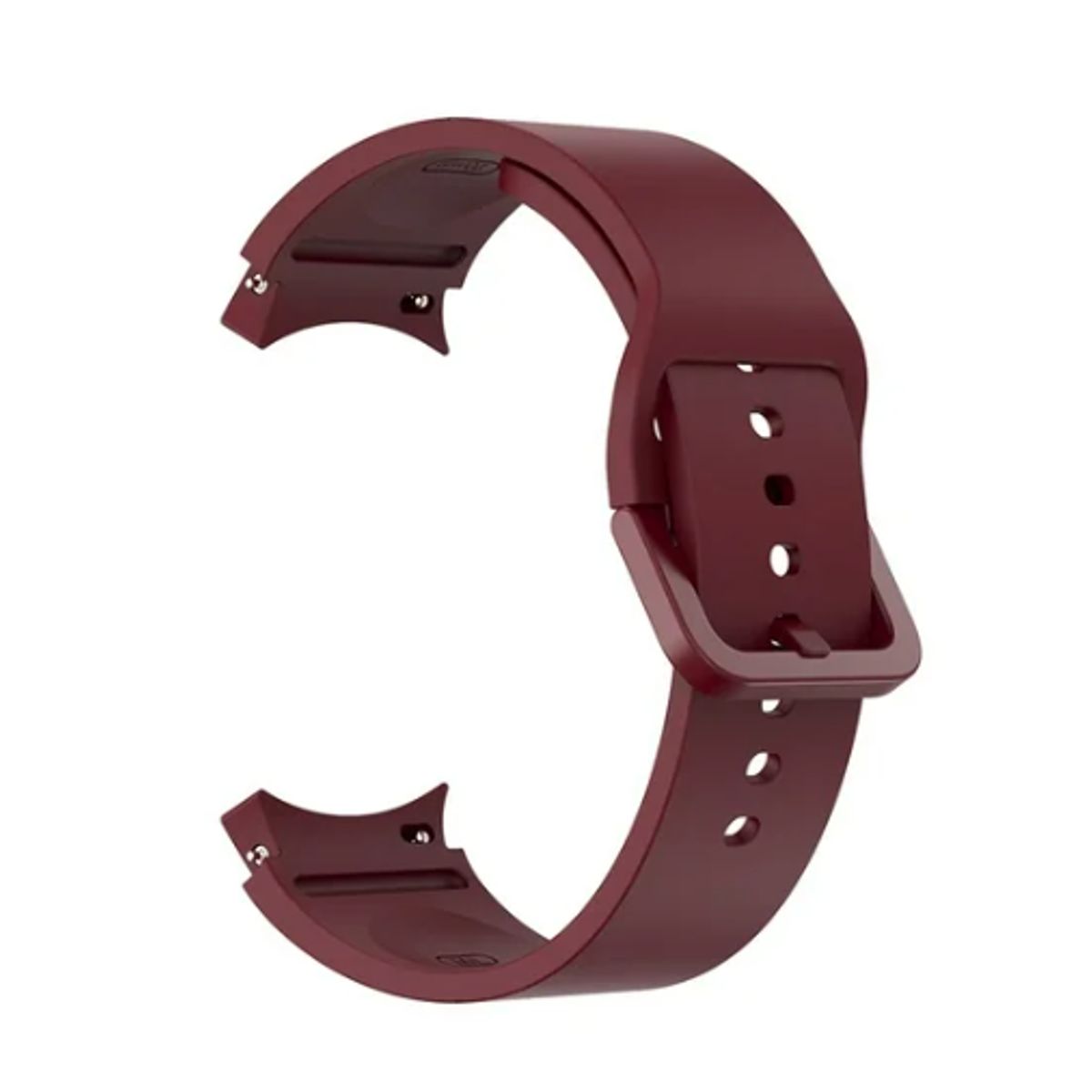 GENERICO - Correa de Silicon para Apple Watch 42mm - Vinotinto