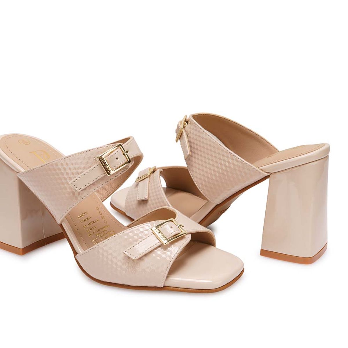 Piazza - Sandalia Dorsay Casual DON-2607 Hueso Piazza