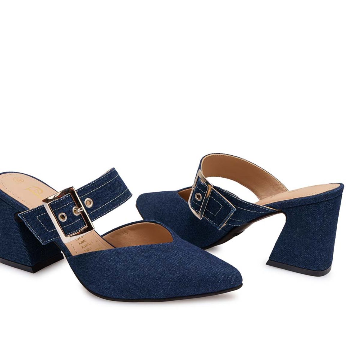 Piazza - Zapato Stiletto Vestir DON-2627 Denim Piazza