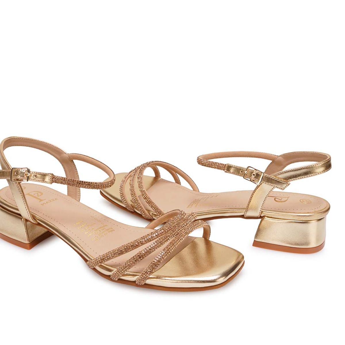 Piazza - Sandalia Dorsay Fiesta DON-2623 Dorado Piazza