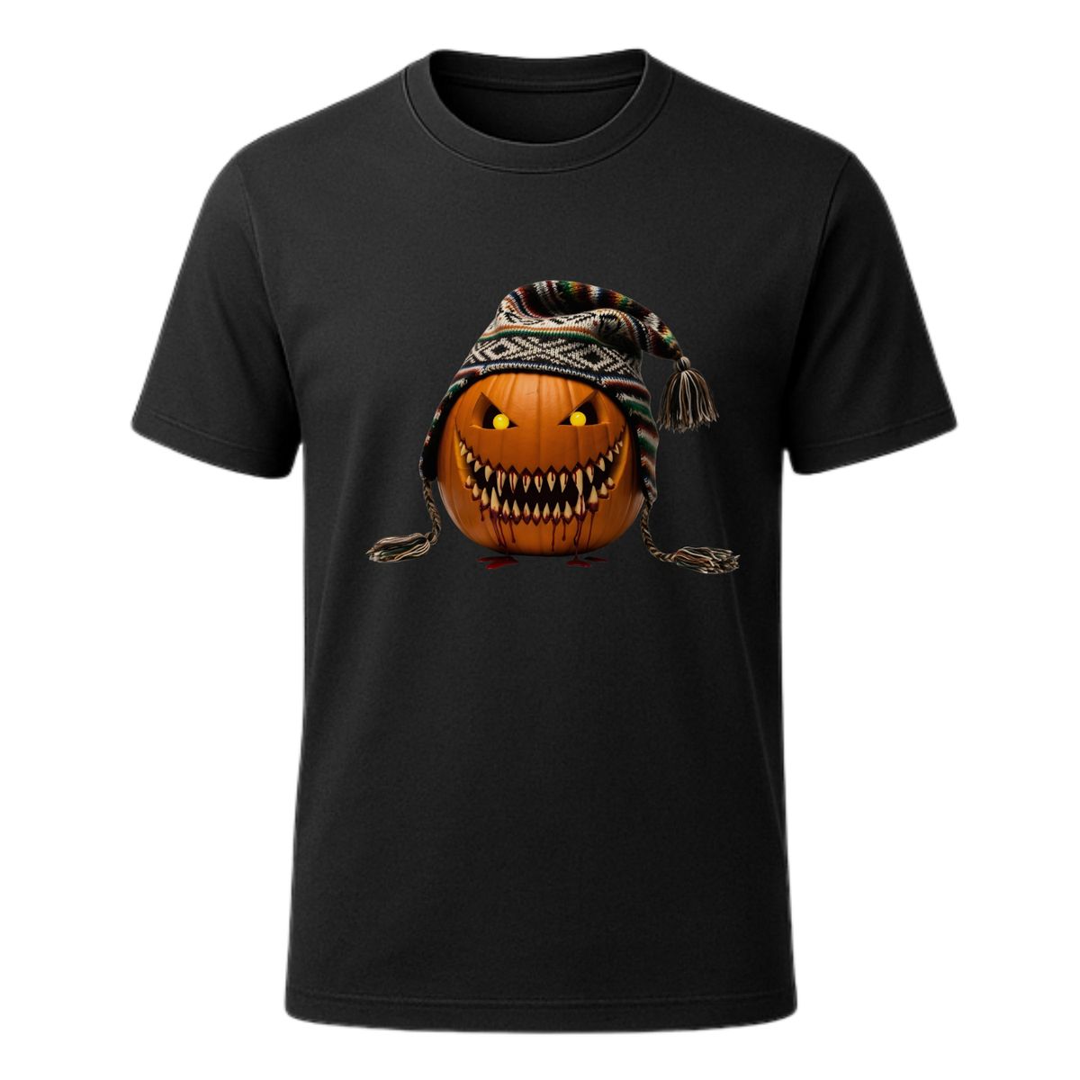 AQUA&MODA - Polo 100% Algodón Estilo Clasico Unisex AquaModa Logo HalloWeen Calabaza  POHWC2