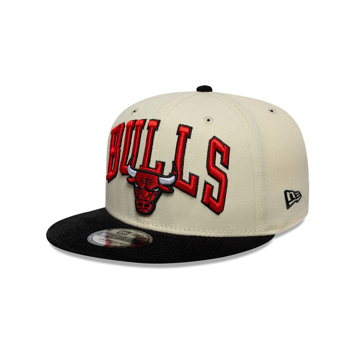 NEW ERA - Gorra 9Fifty NBA  Chicago Bulls Cord Visor Light Beige