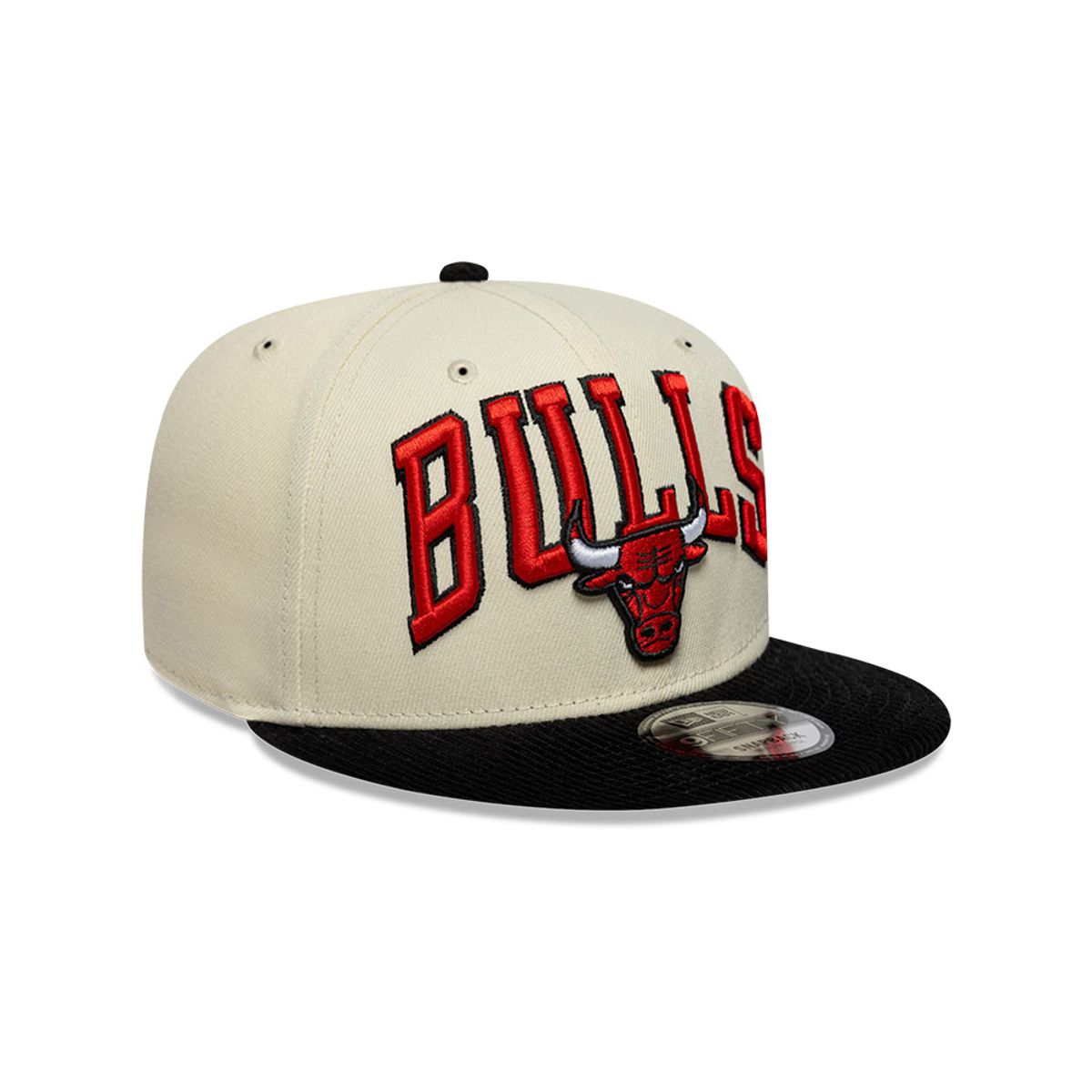 NEW ERA - Gorra 9Fifty NBA  Chicago Bulls Cord Visor Light Beige