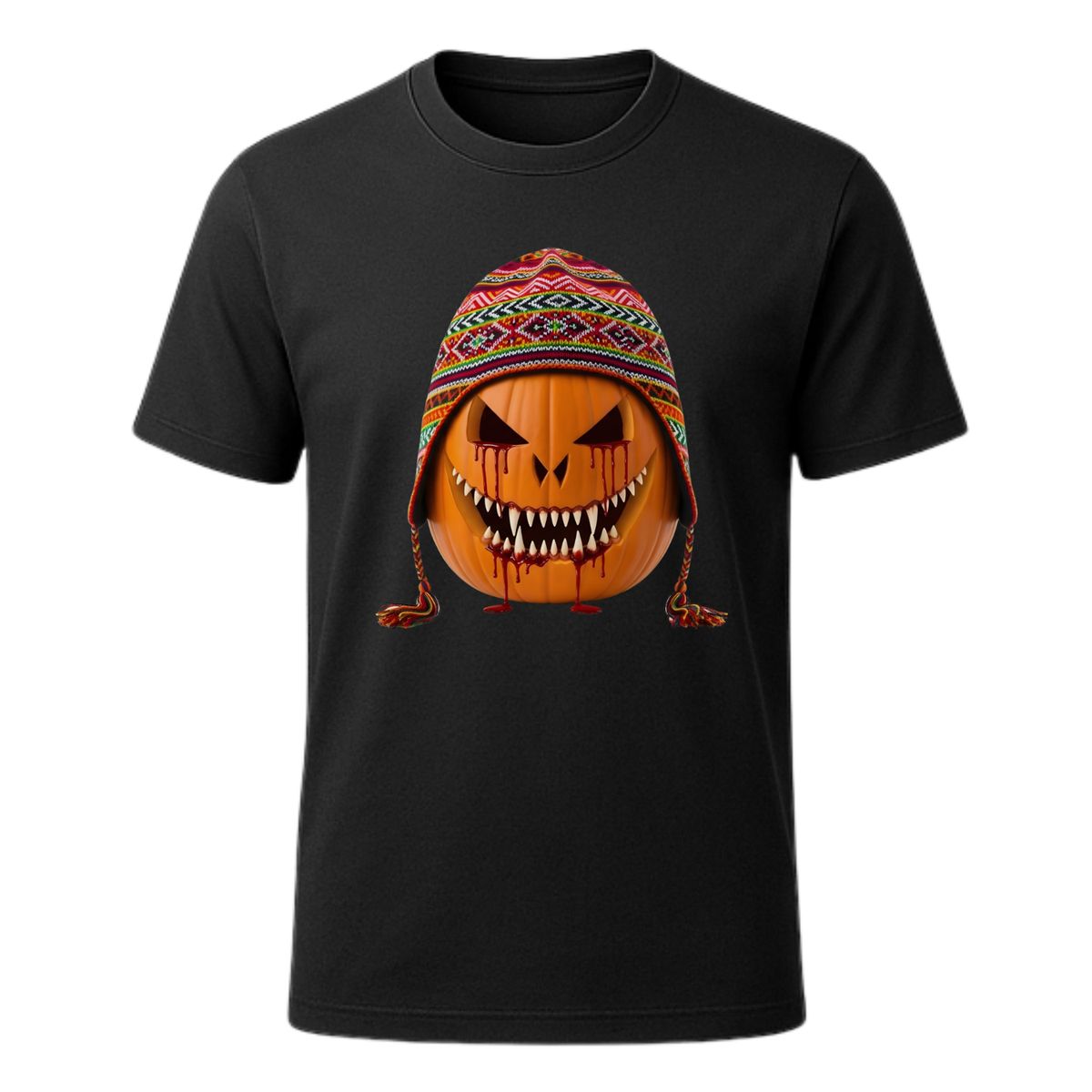 AQUA&MODA - Polo 100% Algodón Estilo Clasico Unisex AquaModa Logo HalloWeen Calabaza  POHWC3