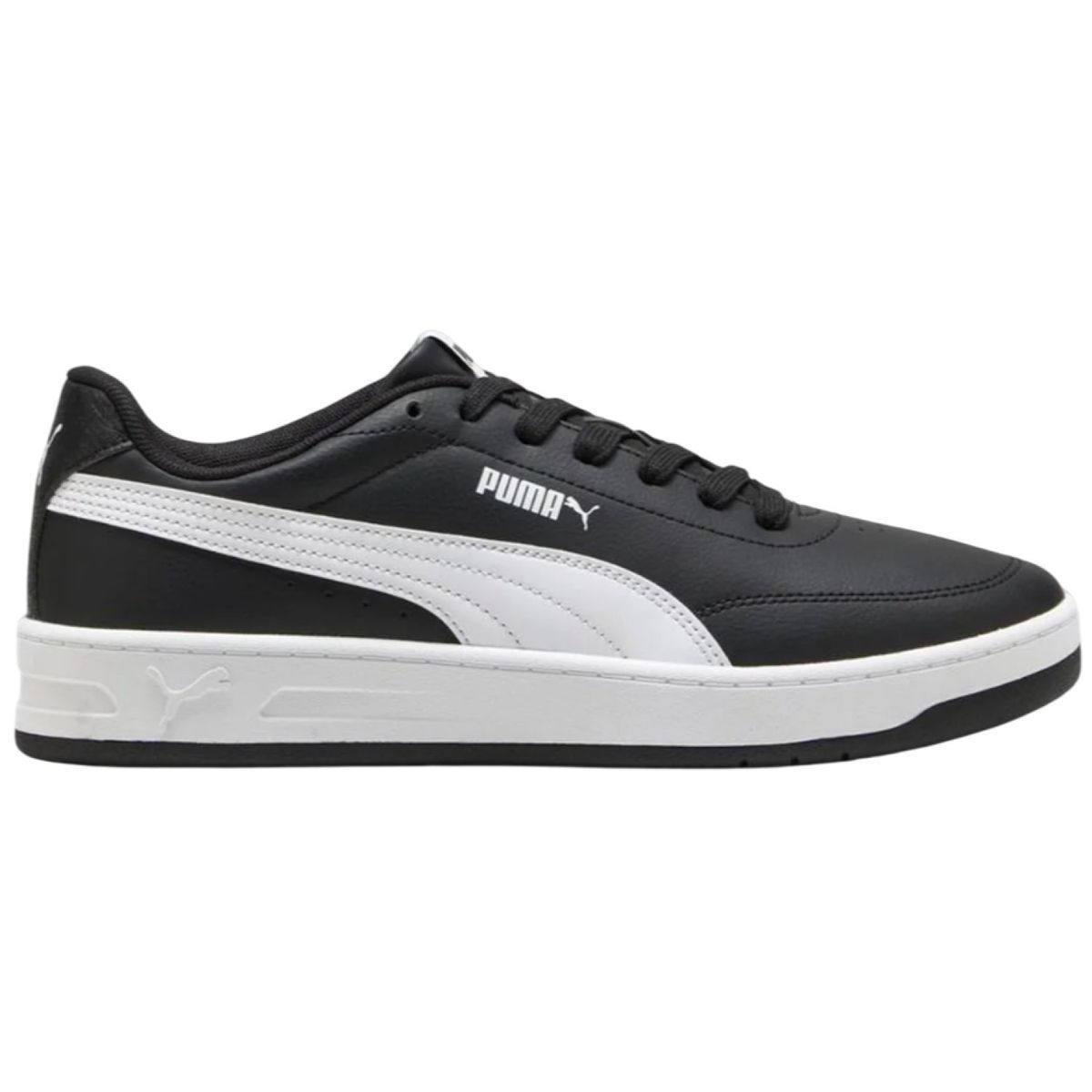 PUMA - Zapatilla Puma Court Classic Clean 402223 14 Negro-Blanco para Hombre