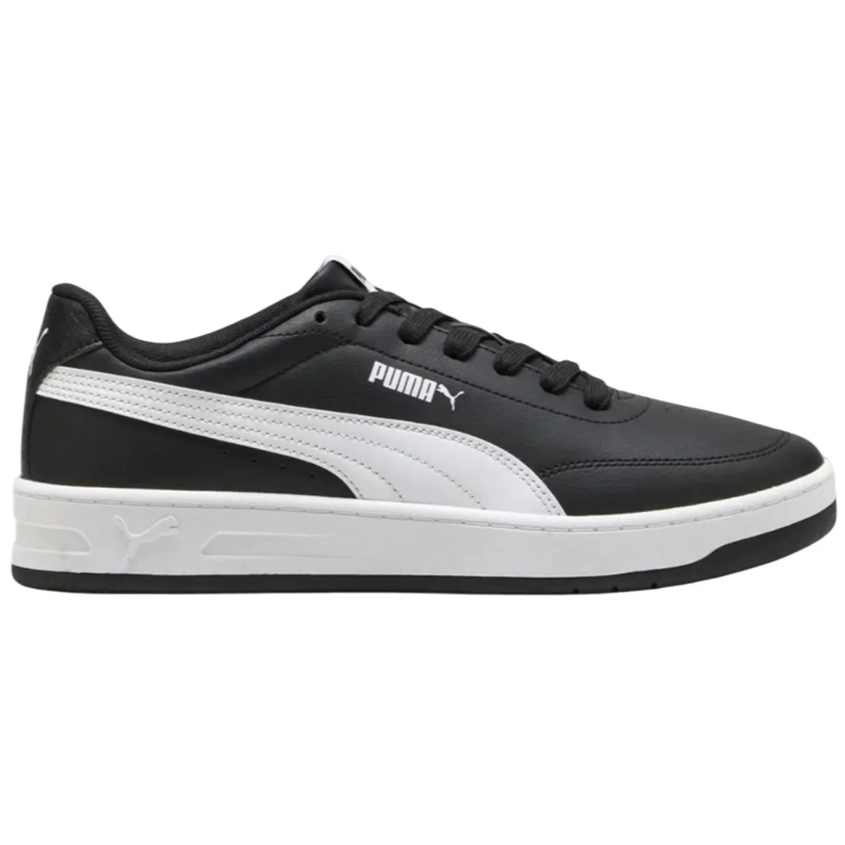 PUMA - Zapatilla Puma Court Classic Clean 402223 14 Negro-Blanco para Hombre