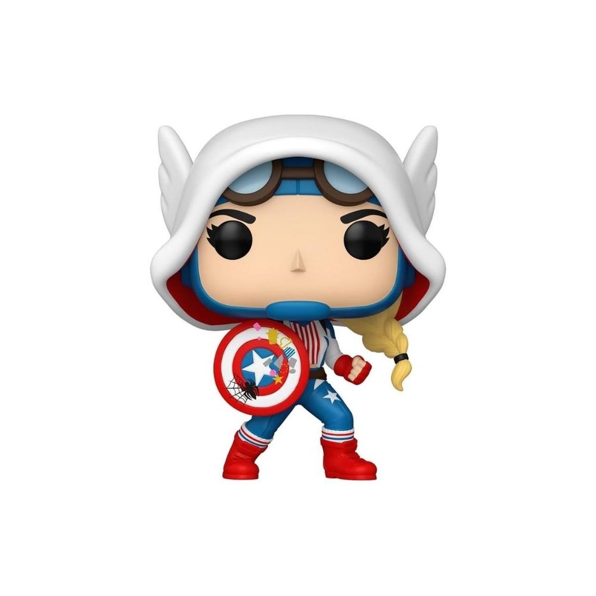 FUNKO - Funko Pop Marvel Spider-Gwen Cap-Gwen