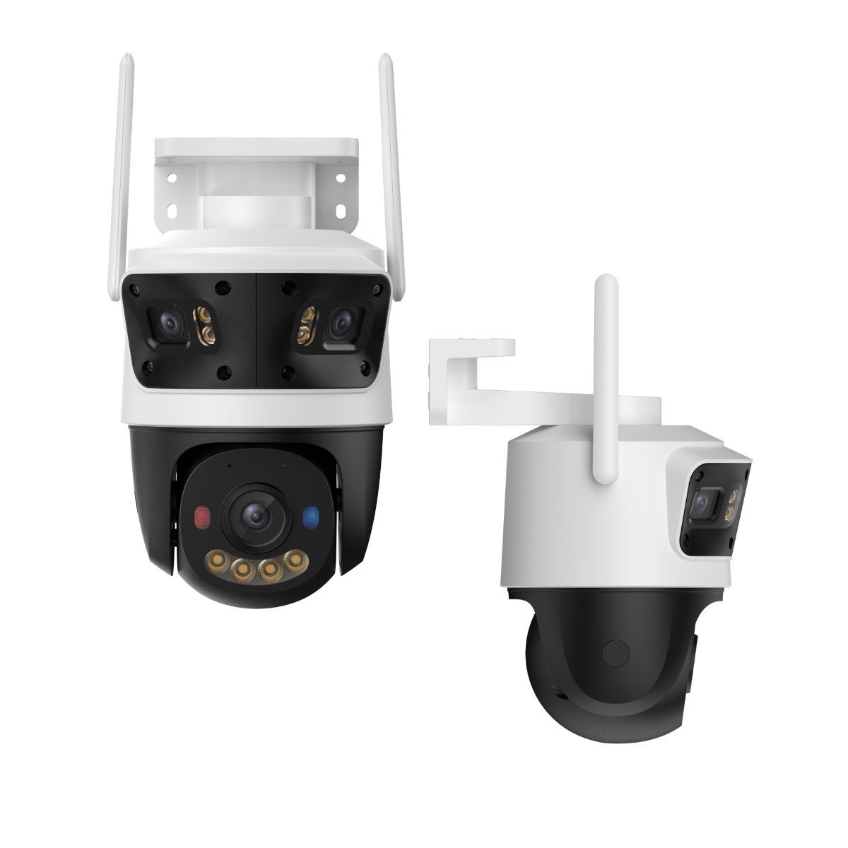 IMOU - Kit 3 Cámara de Seguridad IMOU Cruiser Triple Lente 11 MP + Micro SD128GB