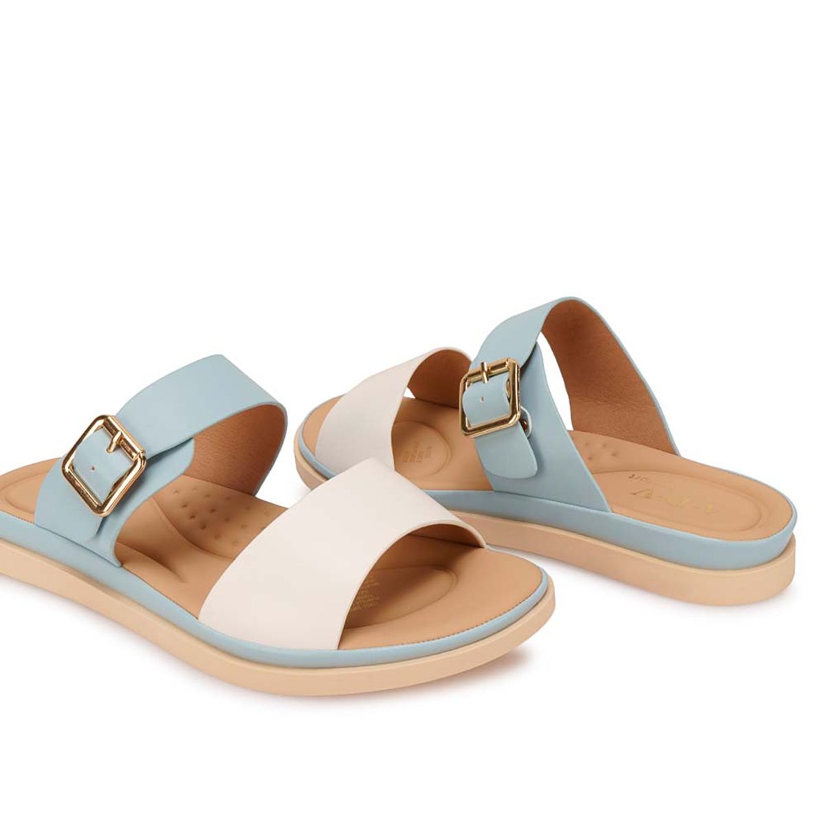 ADV - Sandalia Strap Casual ANA-2639 BlancoCeleste ADV