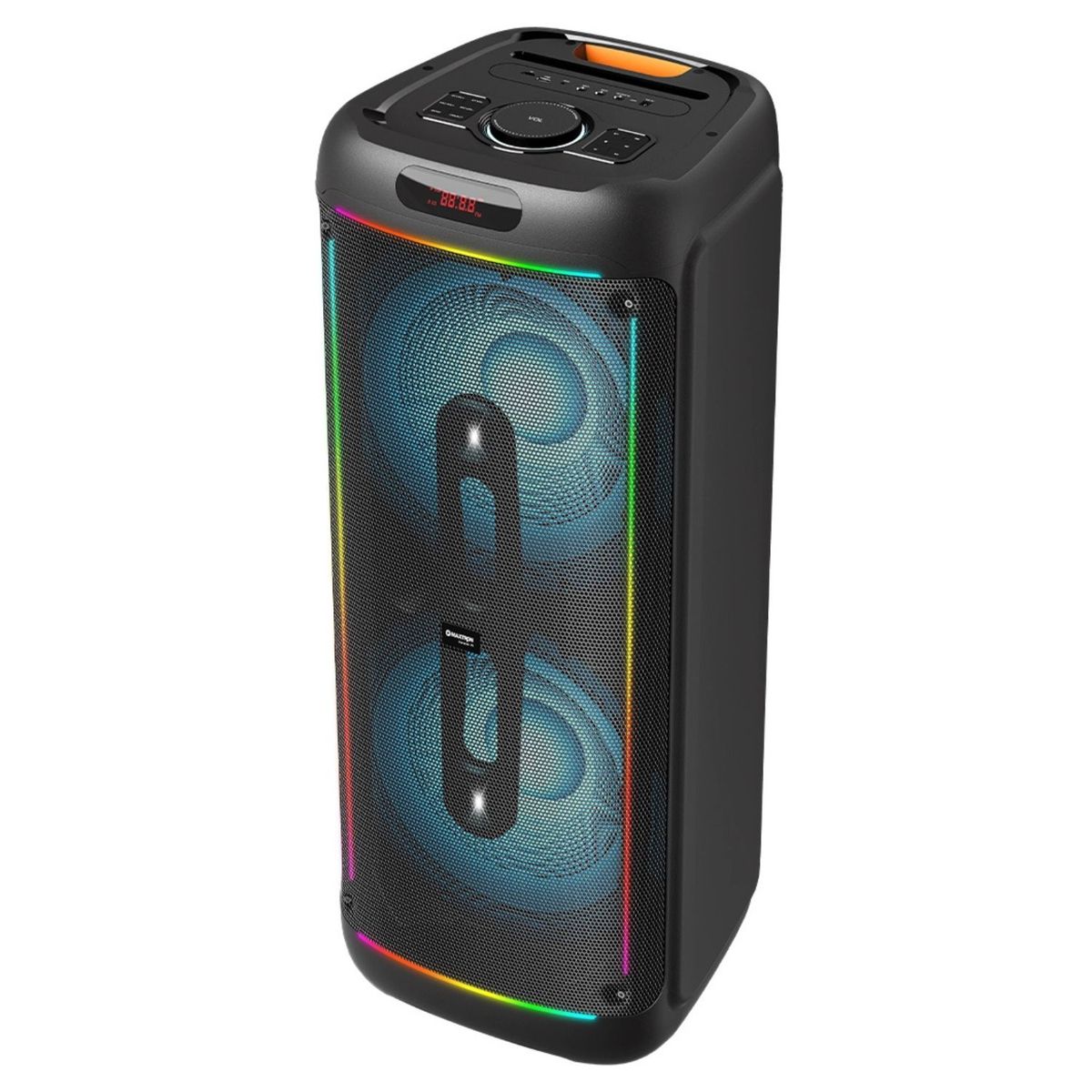 MAXTRON - Torre de Sonido Portátil Maxtron MX1502DL Furacao BT USB Función DSP