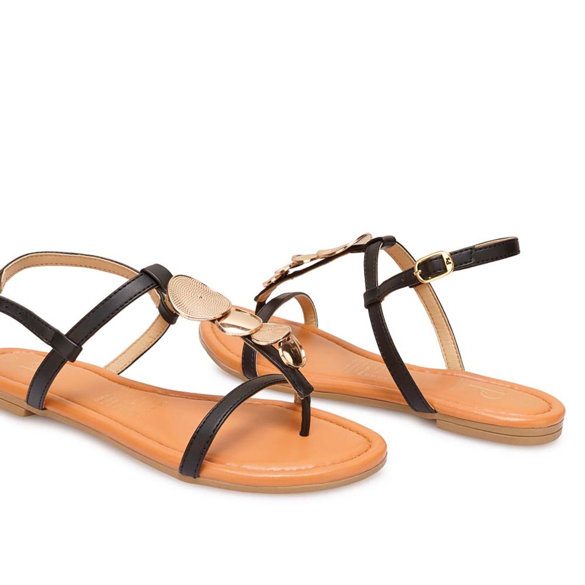 Piazza - Sandalia Dorsay Casual CESI-2612 Negro Piazza