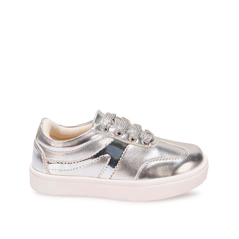Piazza - Zapatilla Casual LIA-2550 Plata Piazza Kids