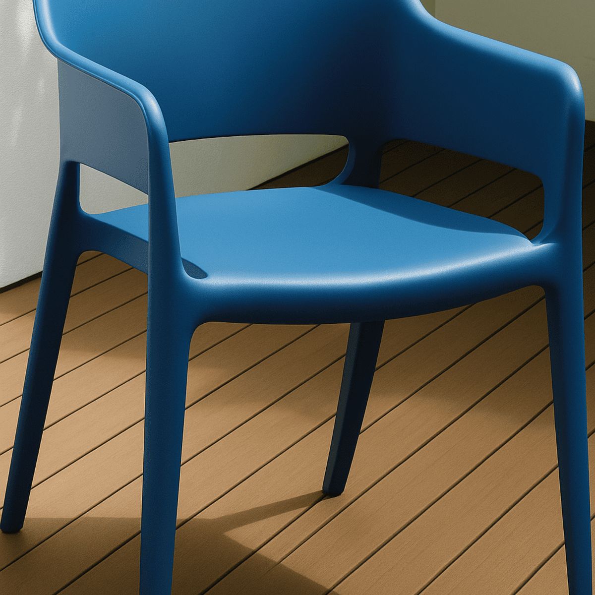 NOEL - Silla para exterior Sunset Azul Noel Deco