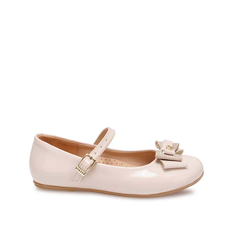 Piazza - Zapato Ballerina Casual MADIS-2619 Hueso Piazza Kids