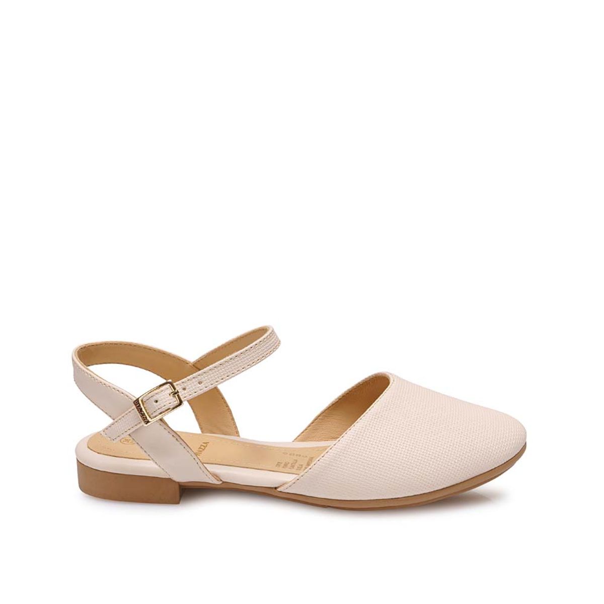 Piazza - Sandalia Dorsay Casual MAVI-2602 Hueso Piazza