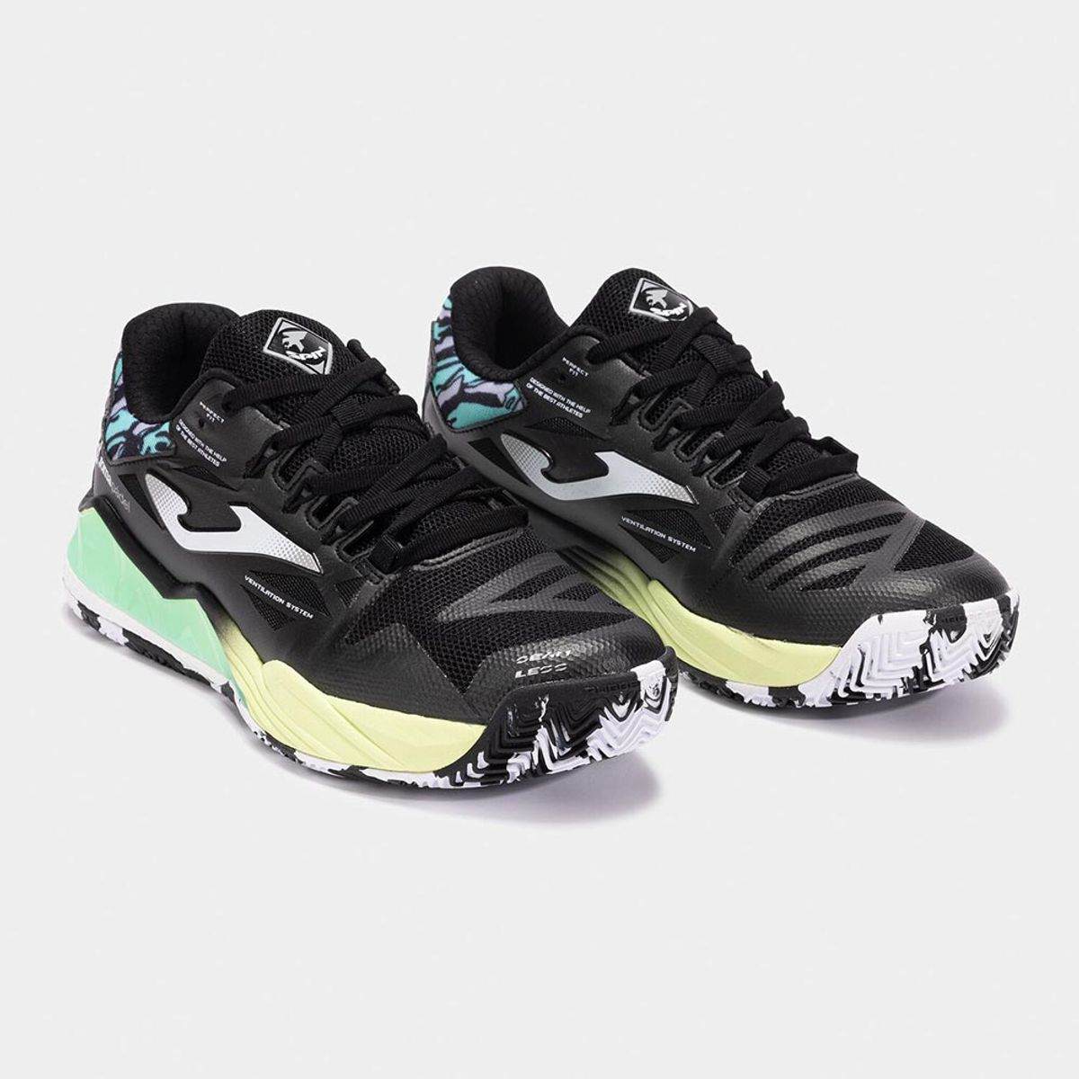 JOMA - Zapatillas Pádel Spin Men 2501 OM Negro