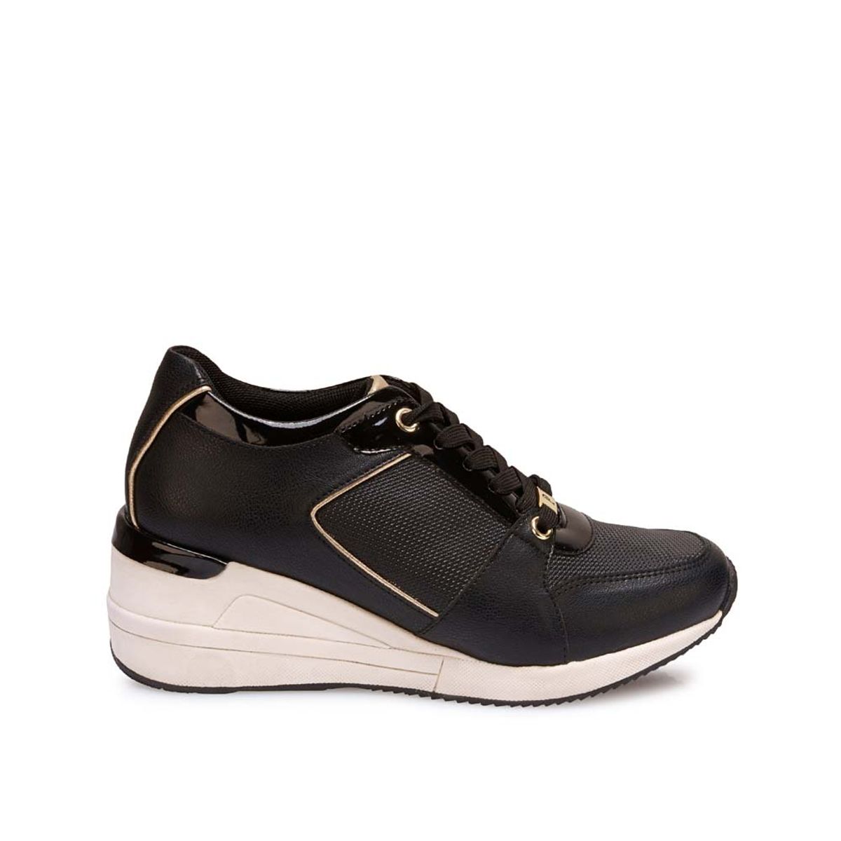 Piazza - Zapatilla Casual MAVI-2608 Negro Piazza