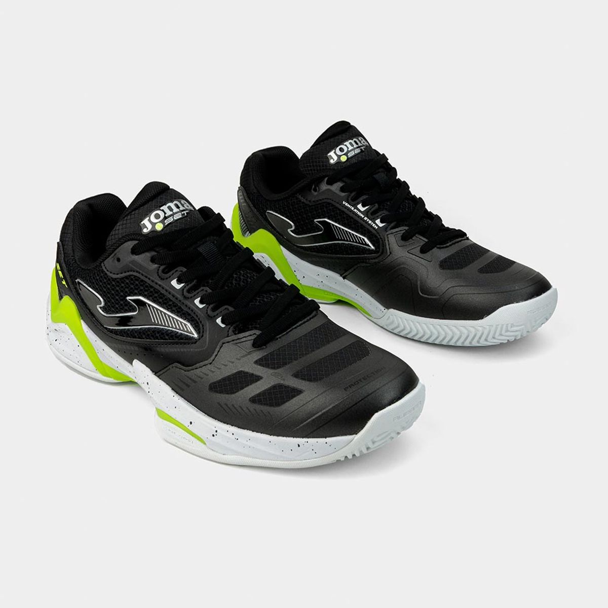 JOMA - Zapatillas Tenis Set Men 2501 Clay Negro