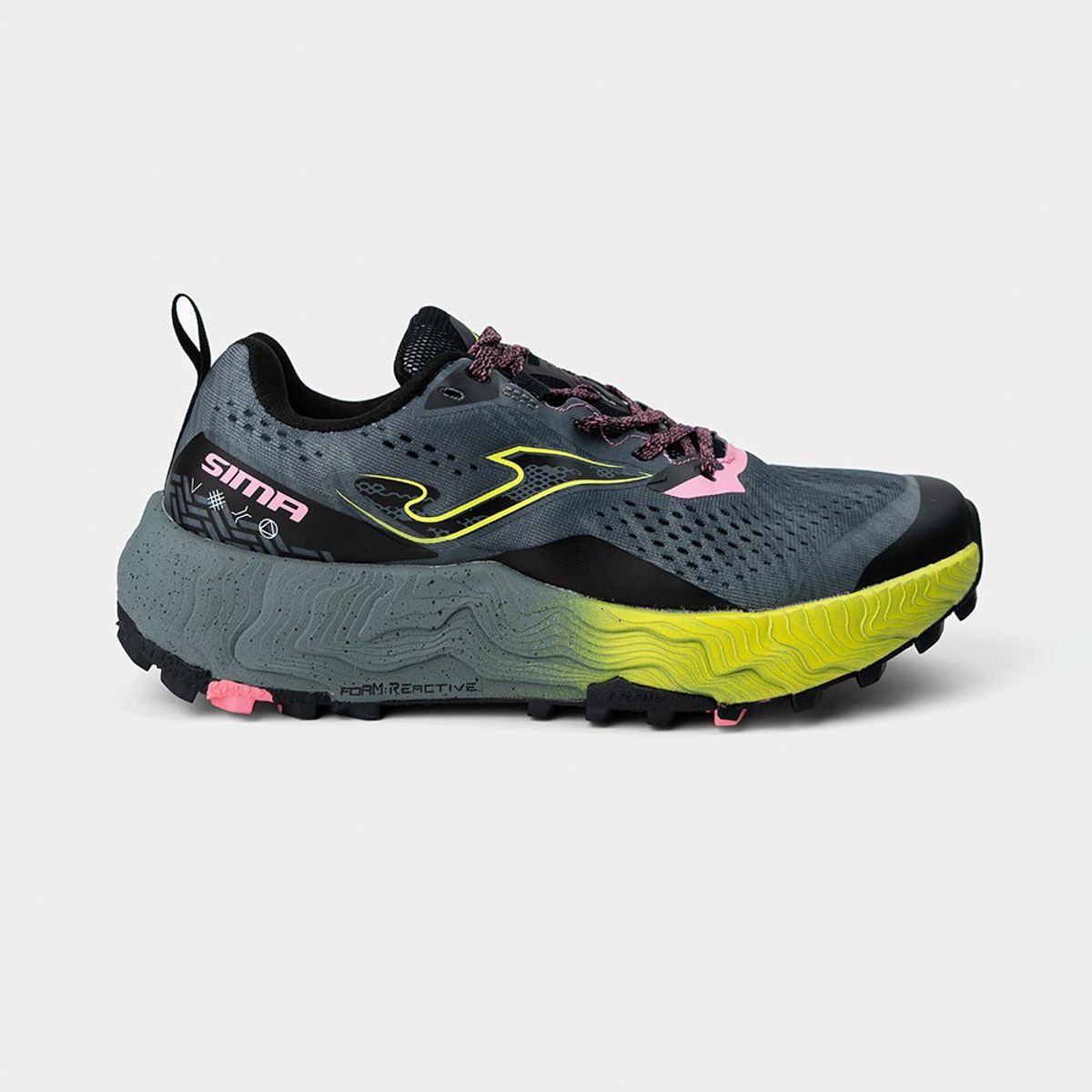 JOMA - Zapatillas Trail Running Sima Lady 2501 Negro