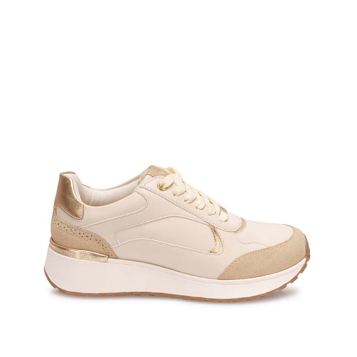 Piazza - Zapatilla Casual NORA-2602 Hueso Piazza
