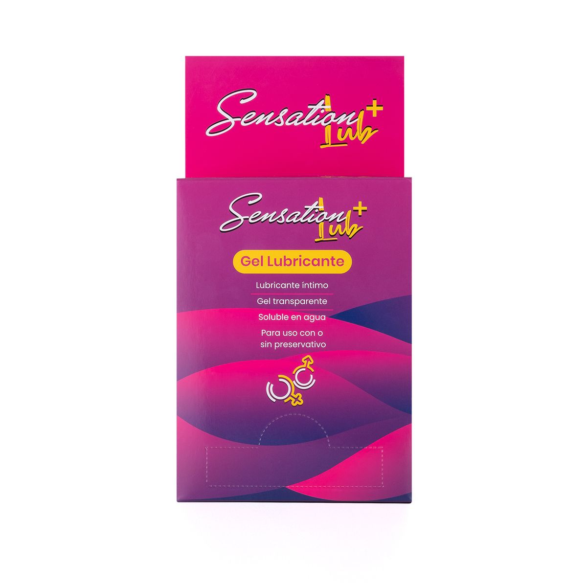 GENERICO - Lubricante Íntimo Gel Sensation Lub Caja 50 Sachets Por 8 Gr
