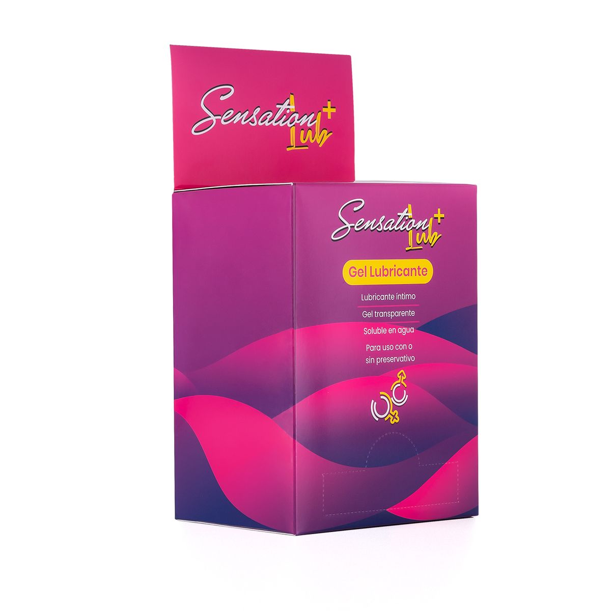 GENERICO - Lubricante Íntimo Gel Sensation Lub Caja 50 Sachets Por 8 Gr