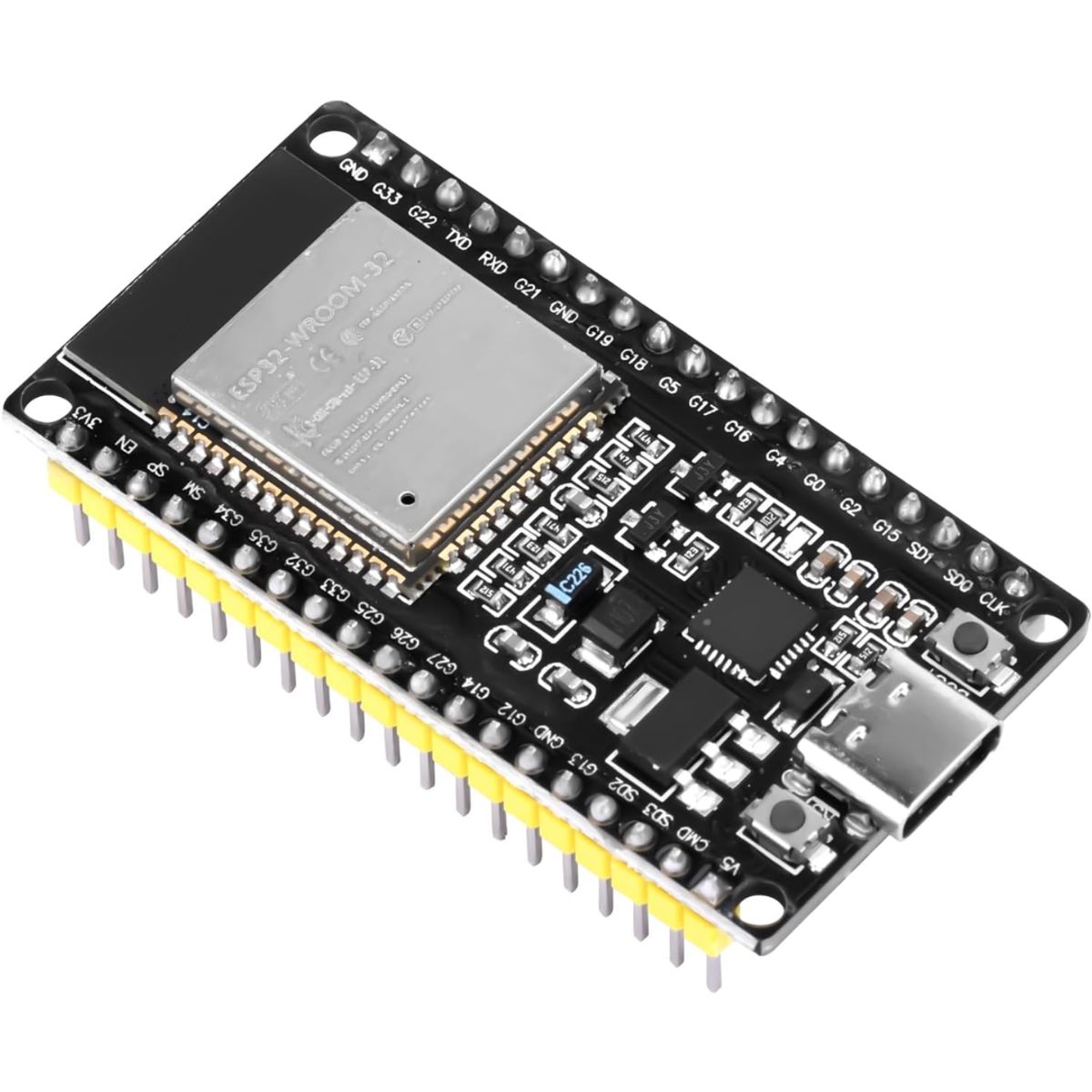 GENERICO - Placa Desarrollo Cp2102 Wifi Bluetooth Wroom 32 Esp32 38 Pin