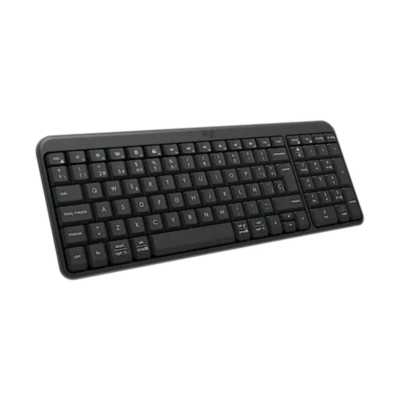LOGITECH - Teclado Inalámbrico Bluetooth Logitech K250 Negro