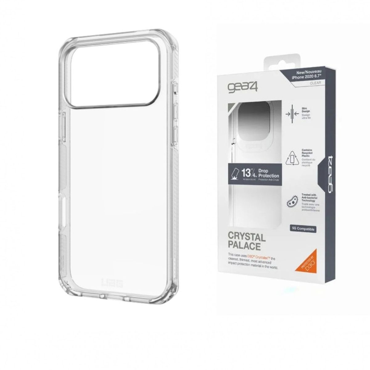 GEAR - Case Gear4 Transparente Crystal Palace - Iphone 17 Pro Max