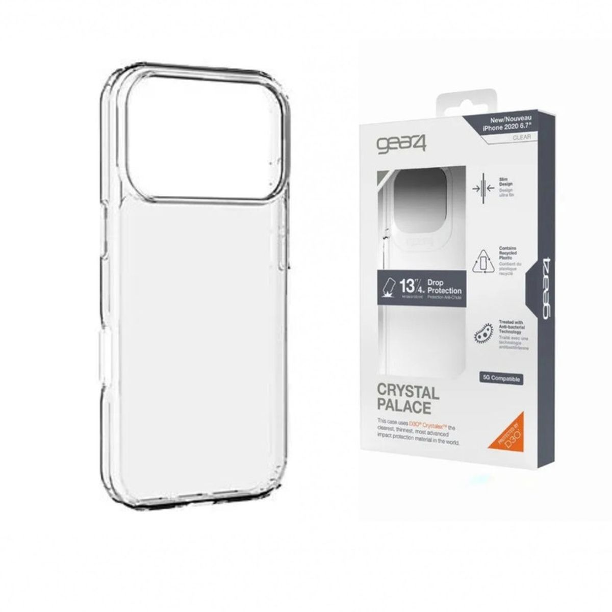 GEAR - Case Gear4 Transparente Crystal Palace - Iphone 17 Pro Max