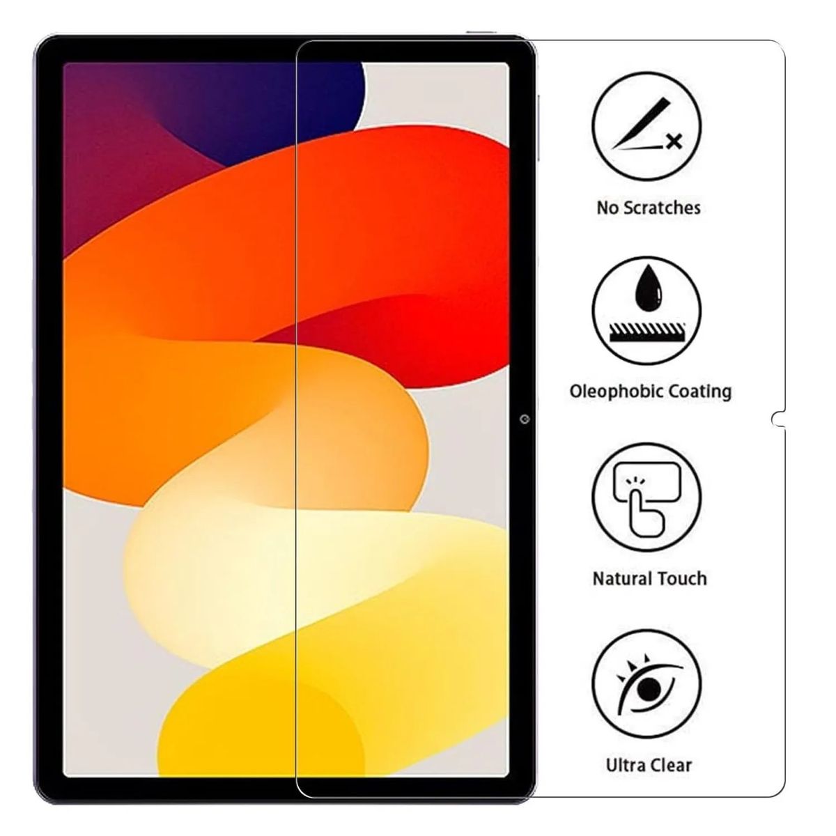 GENERICO - Protector de Pantalla para Xiaomi Redmi Pad SE 11" 2025 MICA DE VIDRIO