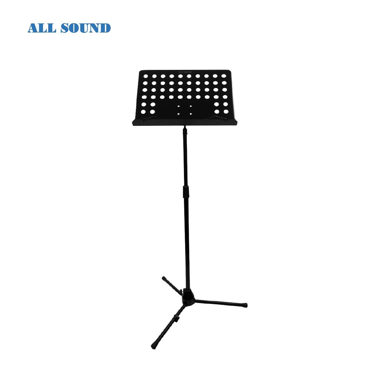 ALL SOUND - PEDESTAL DE PARTITURAS DIRECTOR PESADO ALL SOUND SP-23DM