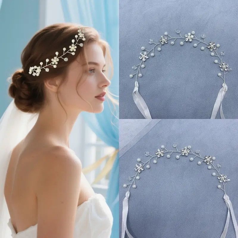 GENERICO - CORONA VINCHA TIARA  PARA NOVIA -- DESPEDIDA DE SOLTERA