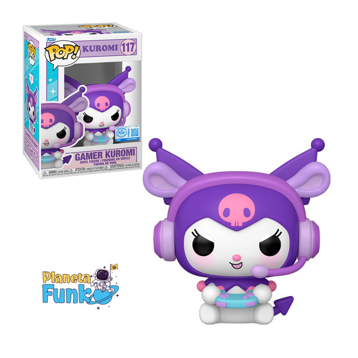 FUNKO - SANRIO HELLO KITTY GAMER KUROMI 11 EXCLUSIVO