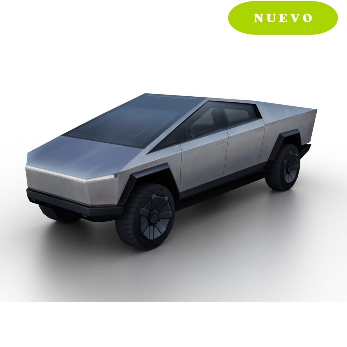 TESLA - Auto De Colección Tesla Cybertruck Pickup Escala de Metal