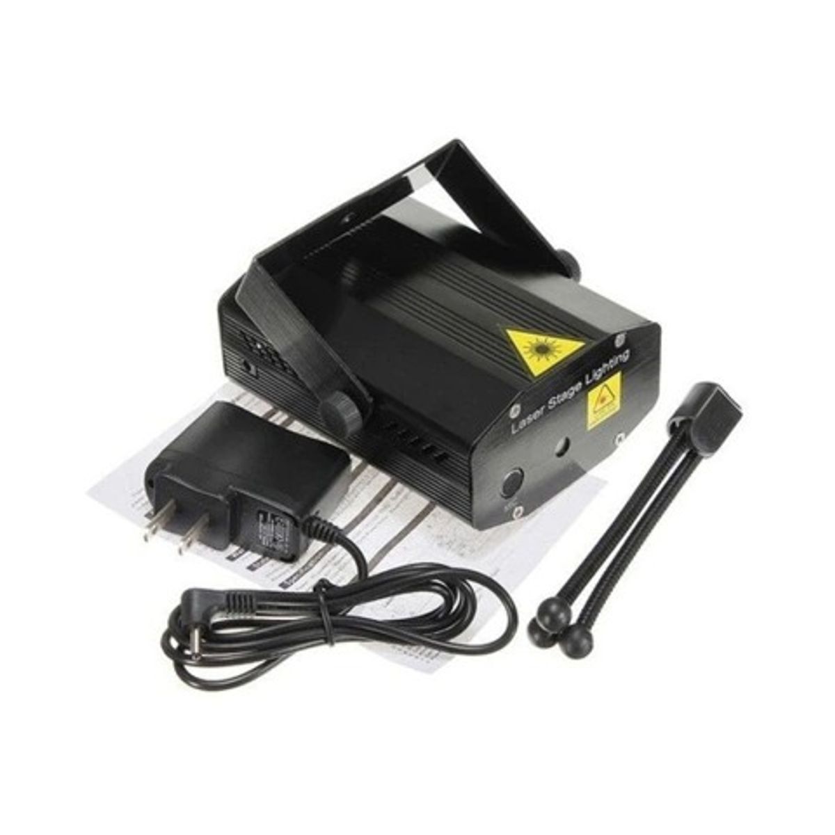 OEM - Proyector Laser Verde Audiorítmico Carita Corazon Mariposa Amor y Paz