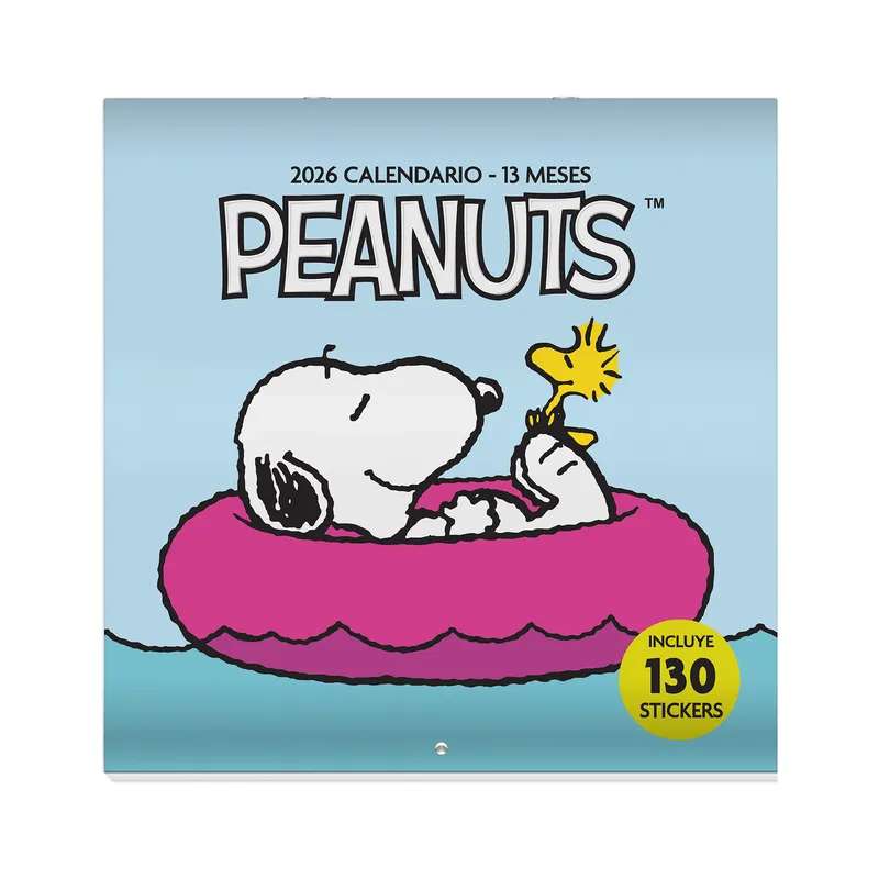 DGNOTTAS - Agenda Snoopy Calendario de Pared 2026 Peanuts