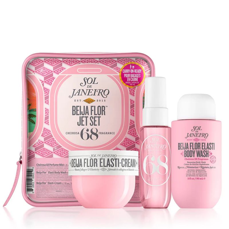 SOL DE JANEIRO - Set Crema elástica+Body wash+Body Splash Beija Flor