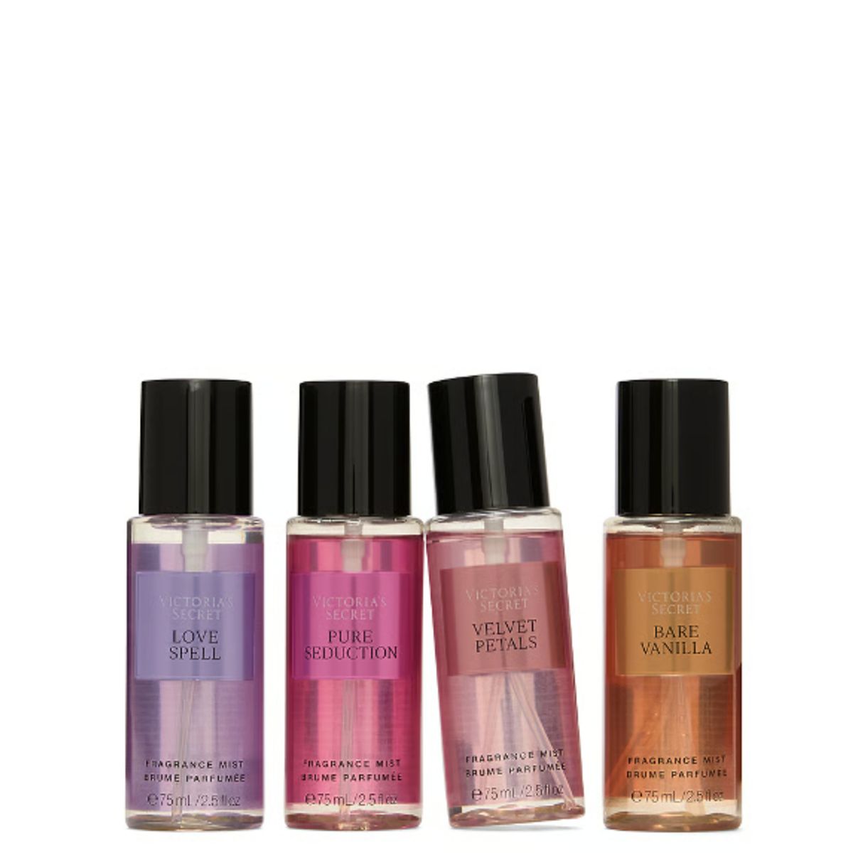 VICTORIA'S SECRET - Set x4 Mini Mist corporal Victoria Secret