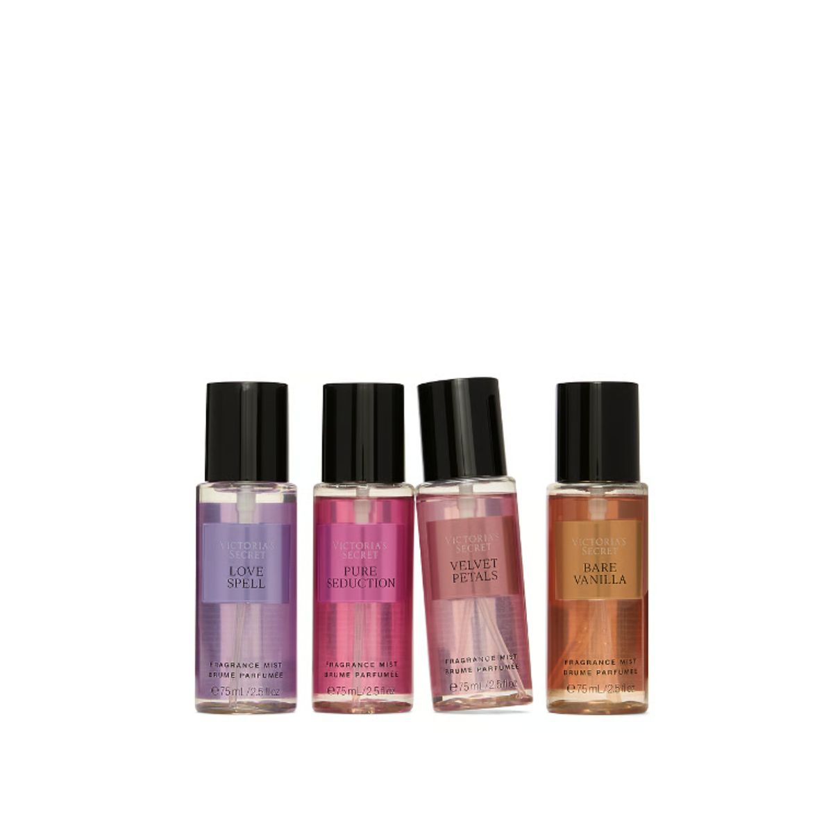 VICTORIA'S SECRET - Set x4 Mini Mist corporal Victoria Secret